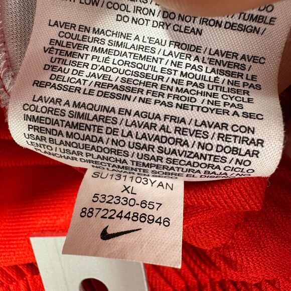 Nike LeBron James Gravity Performance Red/Gray/White Basketball Shorts XL - Picture 10 of 16